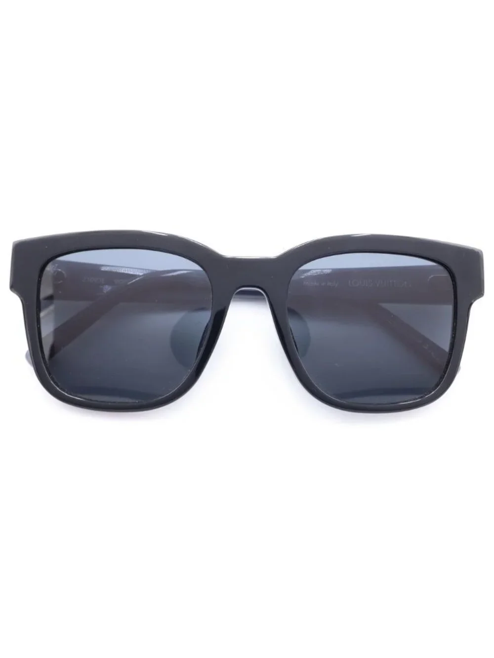 Louis Vuitton LV Logo Outer Super Sunglasses Acetate Blue Black Eyewear